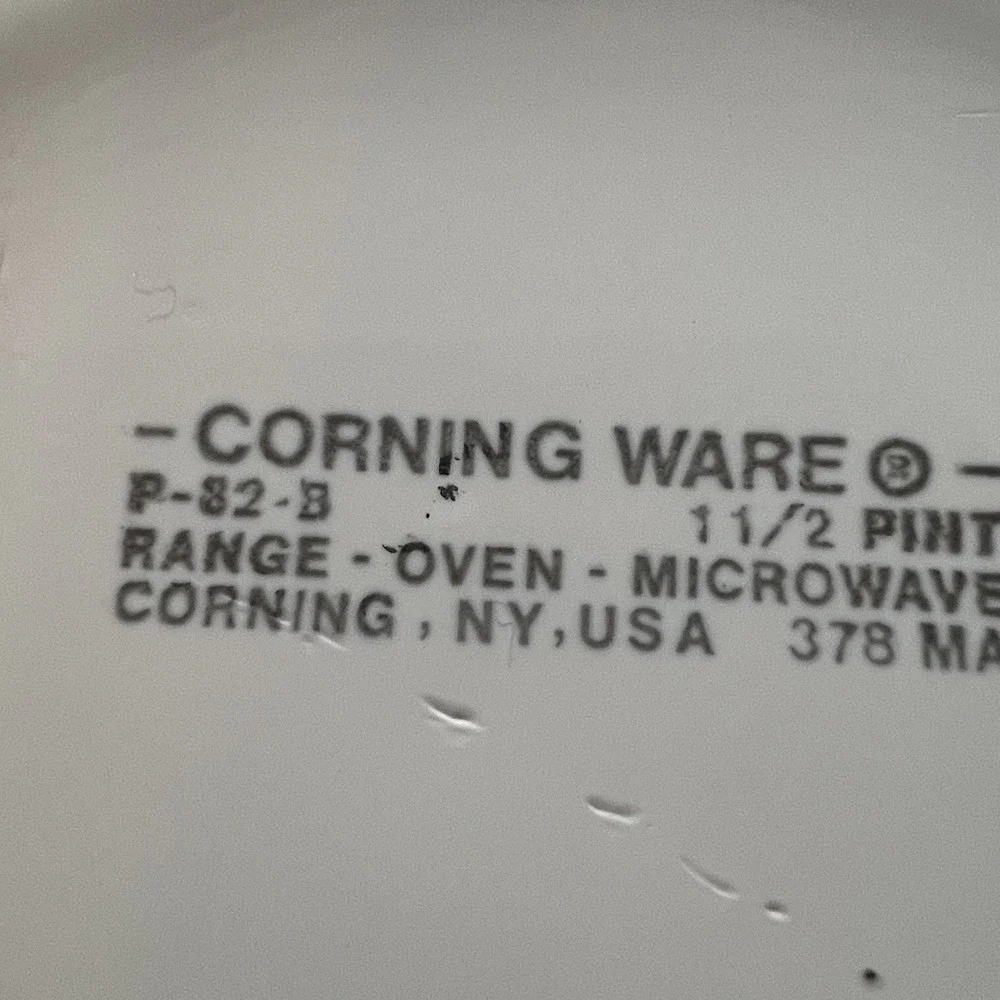 Vintage Corning Ware P-82-B Blue Cornflower 1-1/2 Pint Saucepan, NO LID -